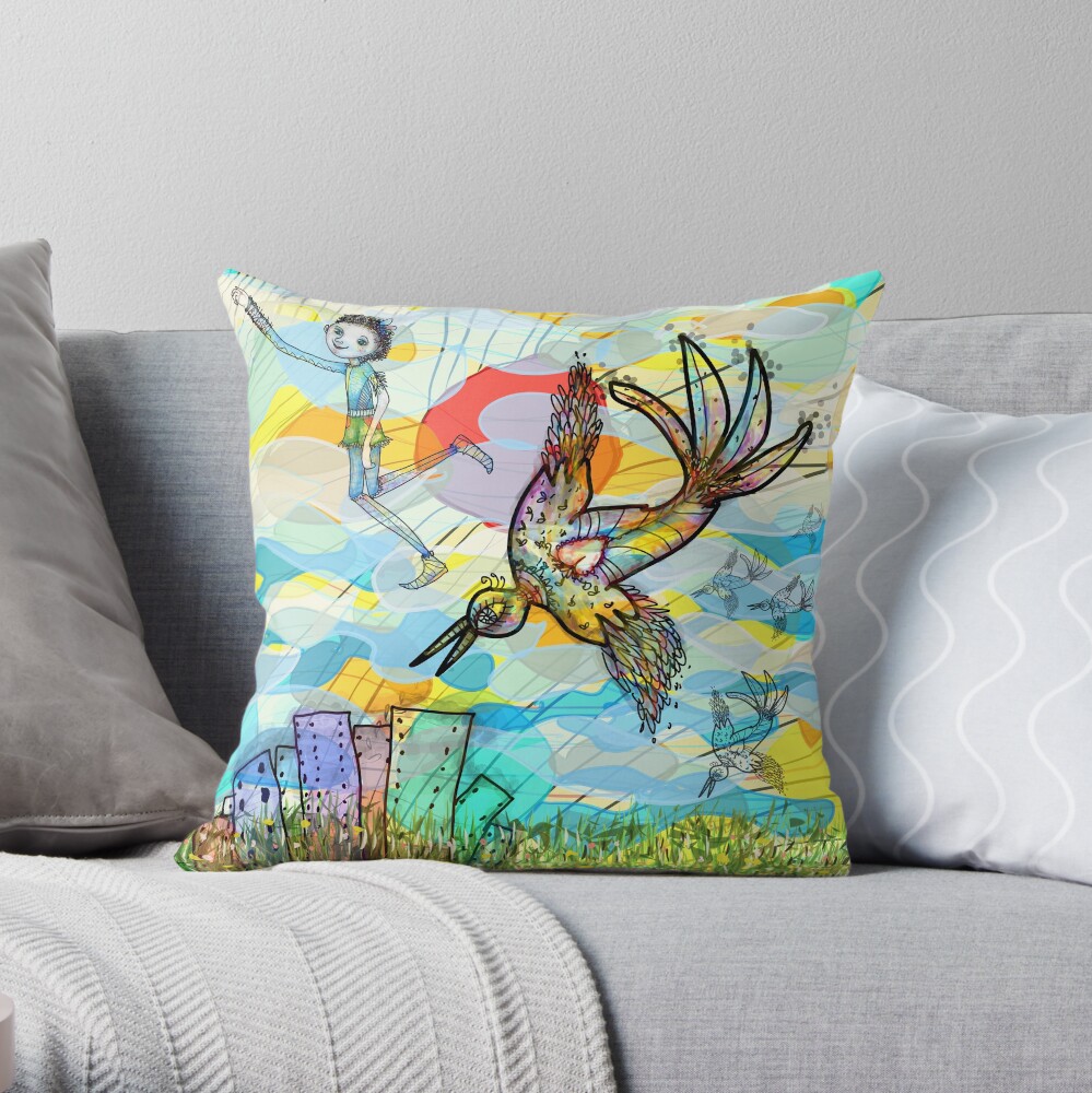 Item preview, Throw Pillow designed and sold by aremaarega.