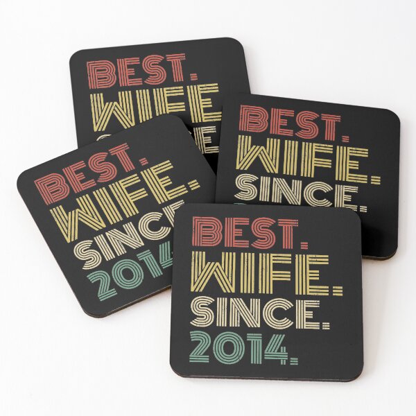 Item preview, Best Wife Since 2014 - Wedding Anniversary Gift designed and sold by nana1099.