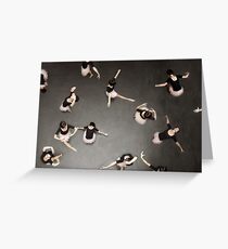 ballet from above Greeting Card