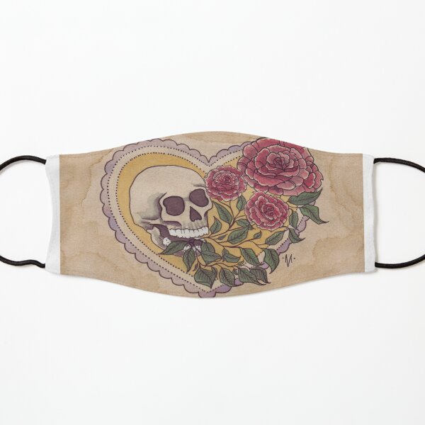Skull Valentine Kids Mask