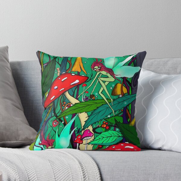 Neverland Throw Pillow
