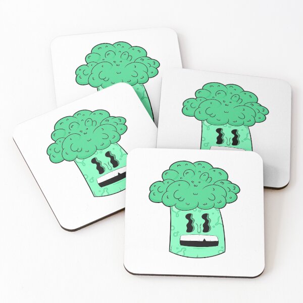Item preview, Radioactive Broccoli Doodle Character designed and sold by KingScribbler.