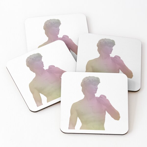 Item preview, Copy of Statue of David - Pink Yellow Orange Gradient designed and sold by PlacidPower.