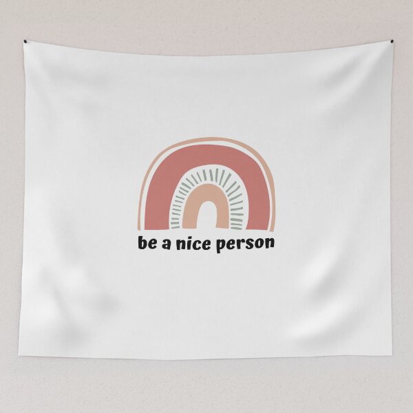 Item preview, be a nice person designed and sold by cgrimpo.
