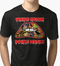 Science Fiction / Doppel Feature (LIPPEN! LIPPEN !! LIPPEN !!!) Vintage T-Shirt