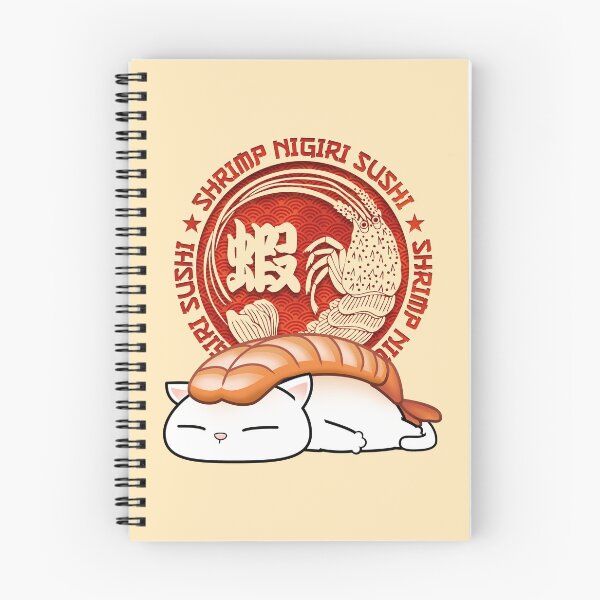 Item preview, Chubby Cats Shrimp Sushi Cat designed and sold by Takeda-art.