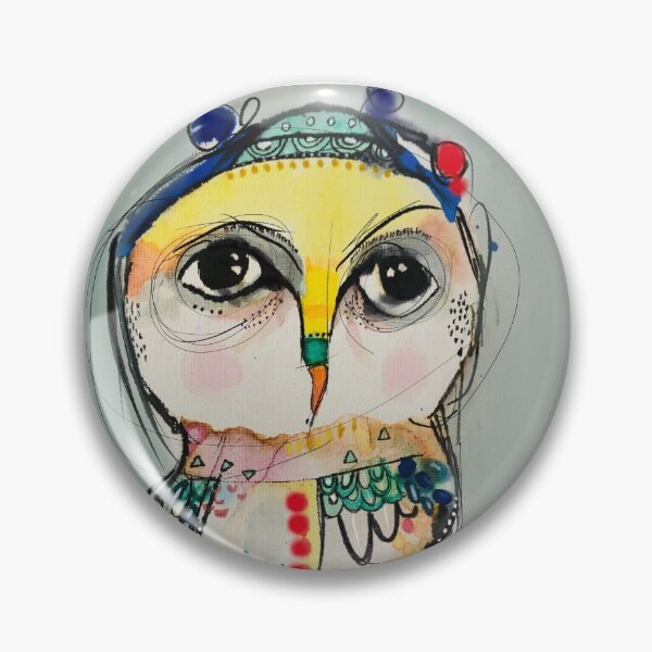 Item preview, Whimsical owl, designed and sold by Peta Wakeham.