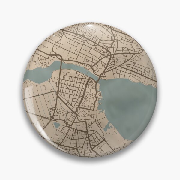 Item preview, Konstanz Sepia Map designed and sold by CPTVDesign.