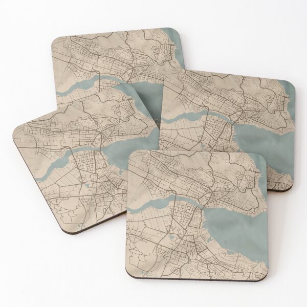 Item preview, Konstanz Sepia Map designed and sold by CPTVDesign.