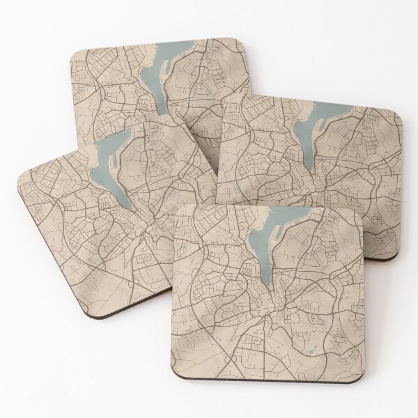Item preview, Flensburg Sepia Map designed and sold by CPTVDesign.