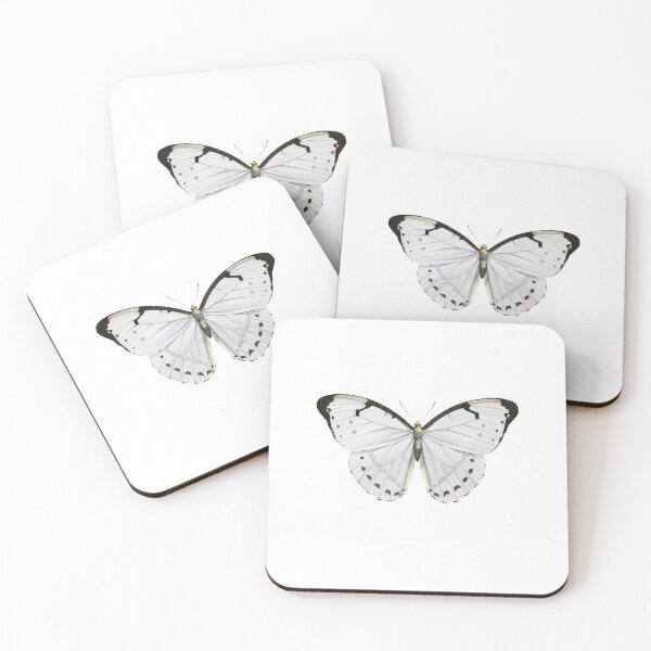 Item preview, mariposa blanca designed and sold by hyallthetime.