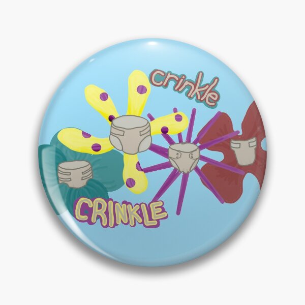 Item preview, Crinkleflowers - Tropical Diaper Noises Graphic designed and sold by roselikething.