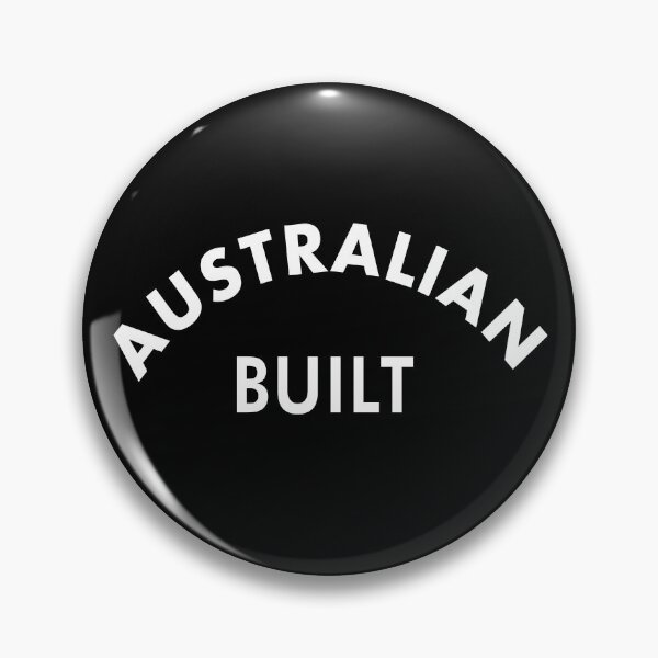 Item preview, AUSTRALIAN BUILT WHITE TEXT designed and sold by aydapadi.