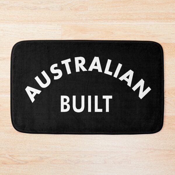 Item preview, AUSTRALIAN BUILT WHITE TEXT designed and sold by aydapadi.
