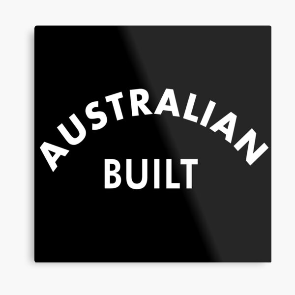 Item preview, AUSTRALIAN BUILT WHITE TEXT designed and sold by aydapadi.