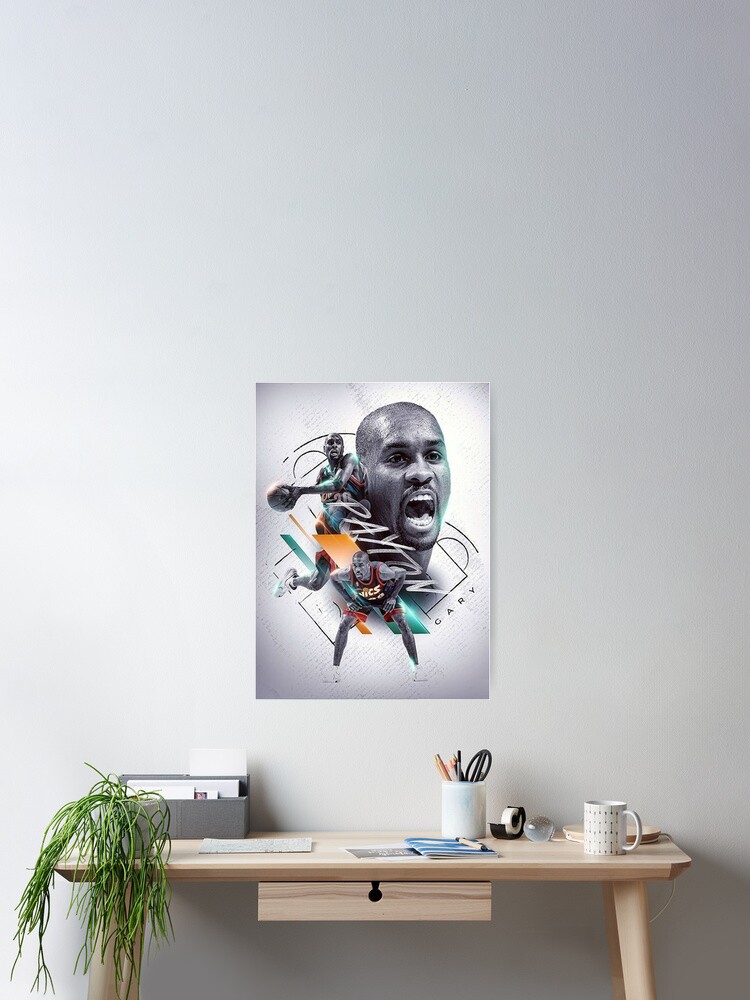 Gary Payton Poster By Cutindahsundari Redbubble