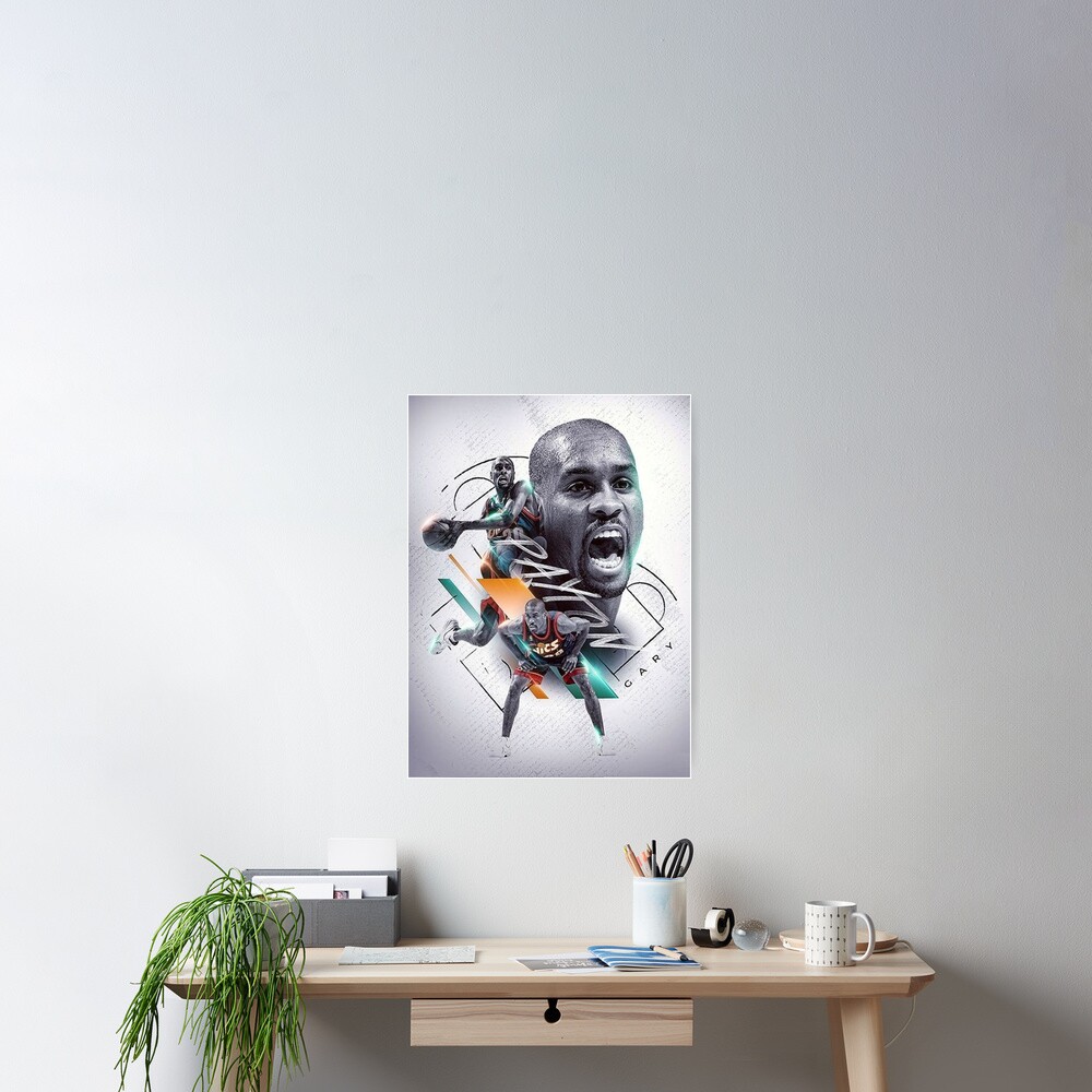 Gary Payton Poster By Cutindahsundari Redbubble