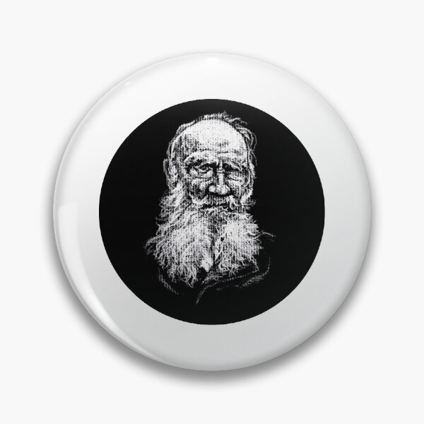 Item preview, Leo Tolstoy in a Circle! designed and sold by adamkenney.