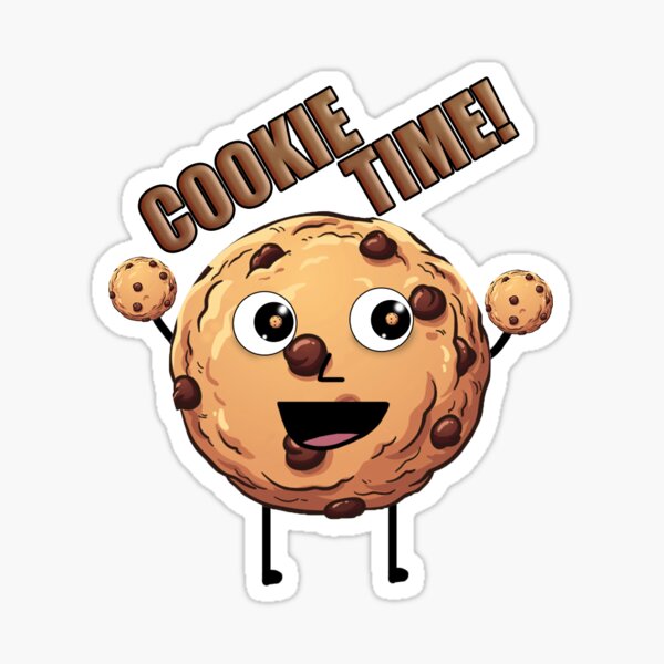 Cartoon Cookie Stickers for Sale | Redbubble Cartoon Cookie Stickers for Sale | Redbubble