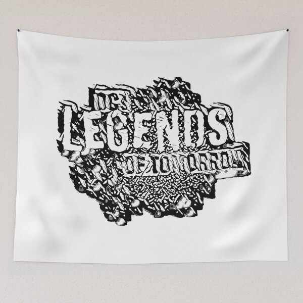 Item preview, DCs legends of tomorrow title - graffiti black designed and sold by LoseL.