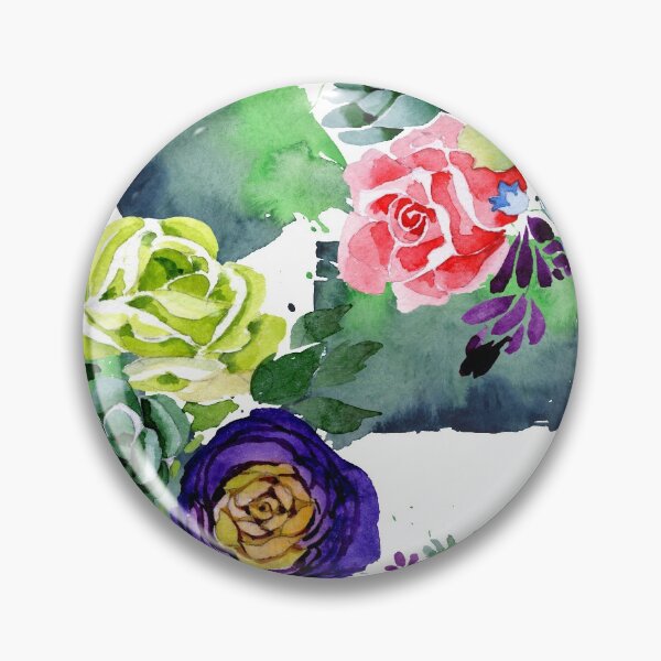 Item preview, Watercolor Floral Green designed and sold by Color Me F*@k!ng Happy.