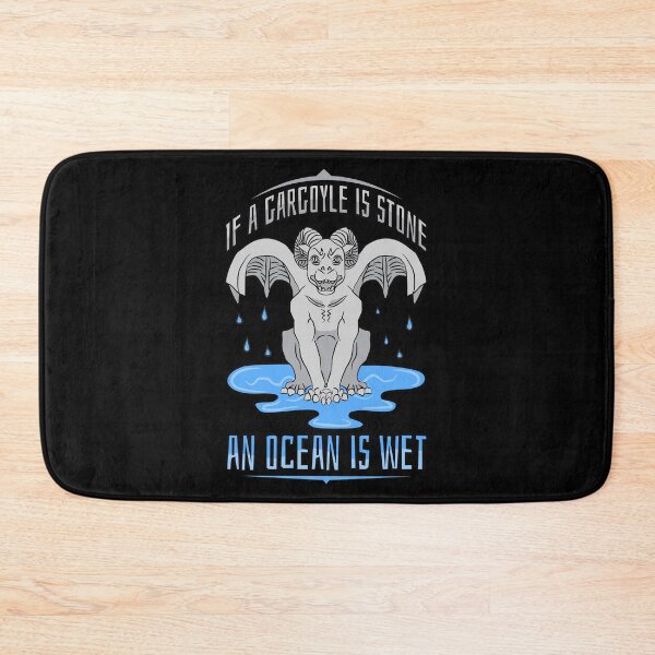 Item preview, Wet Gargoyle Nonsensical Saying designed and sold by therealsadpanda.