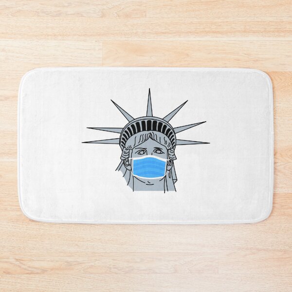 Item preview, Covid19 Statue of Liberty Mask  designed and sold by mistergoodiez.