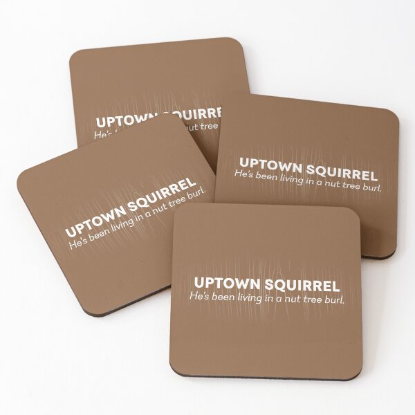 Item preview, uptown squirrel designed and sold by The Japanese Sticker Shop.
