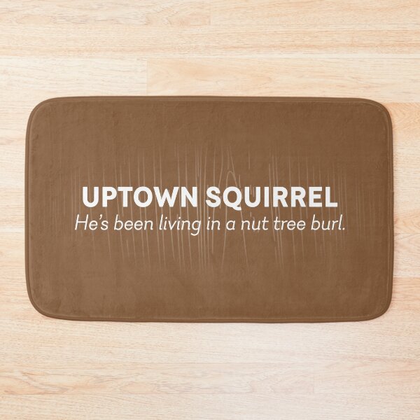 Item preview, uptown squirrel designed and sold by The Japanese Sticker Shop.