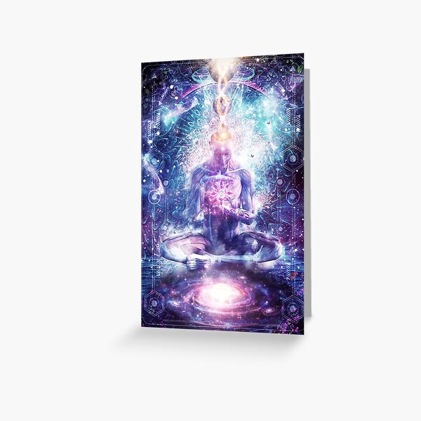 On The Edge Of Harmony Greeting Card