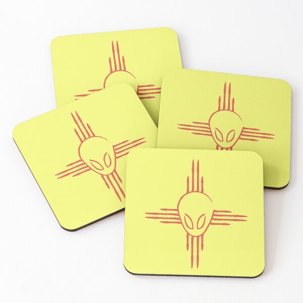 Item preview, New Mexico Alien-Zia Symbol designed and sold by LoftiJam.