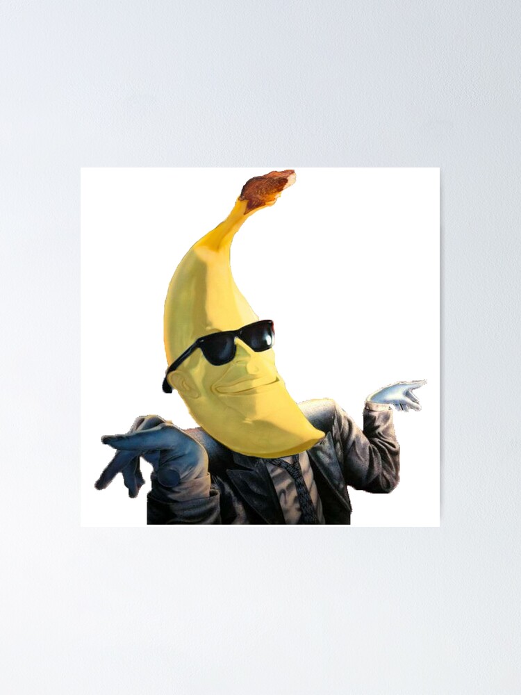 "Mac Tonight Banana Head" Poster for Sale by Ratch2929 Redbubble