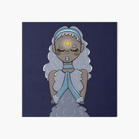 Goddess of The Sky Art Board Print