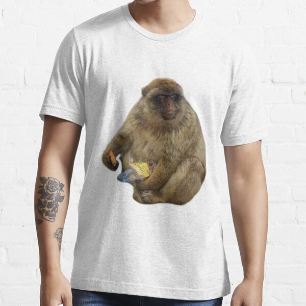 Gibraltar Macaque Monkey Essential T-Shirt