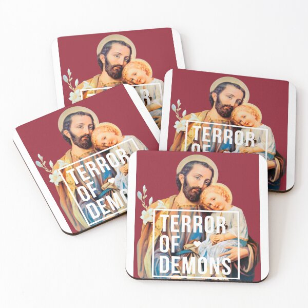 Item preview, Saint joseph terror of demons protect us designed and sold by Georgeleo.