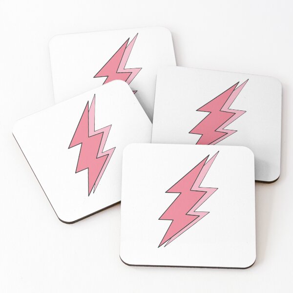 Item preview, pink lightning bolt designed and sold by Katrinalanger.
