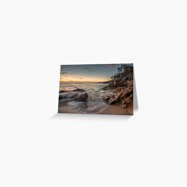 Coles Bay Sunset Greeting Card