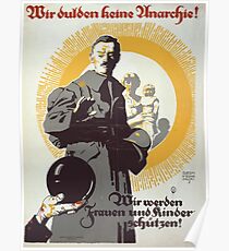 Wir dulden keine Anarchie! 1427 Poster