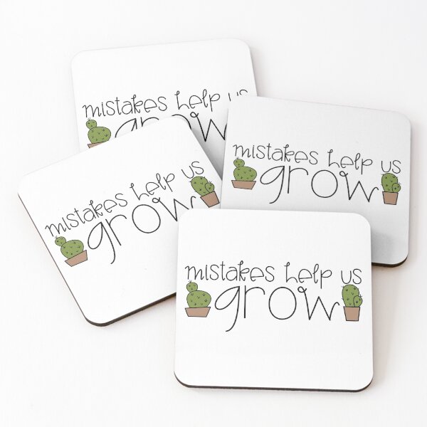 Item preview, Mistakes Help Us Grow designed and sold by Julia Masur.
