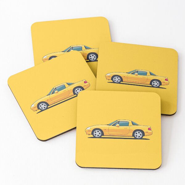 Item preview, MX-5 Hard Top Yellow designed and sold by VoodooCircus.