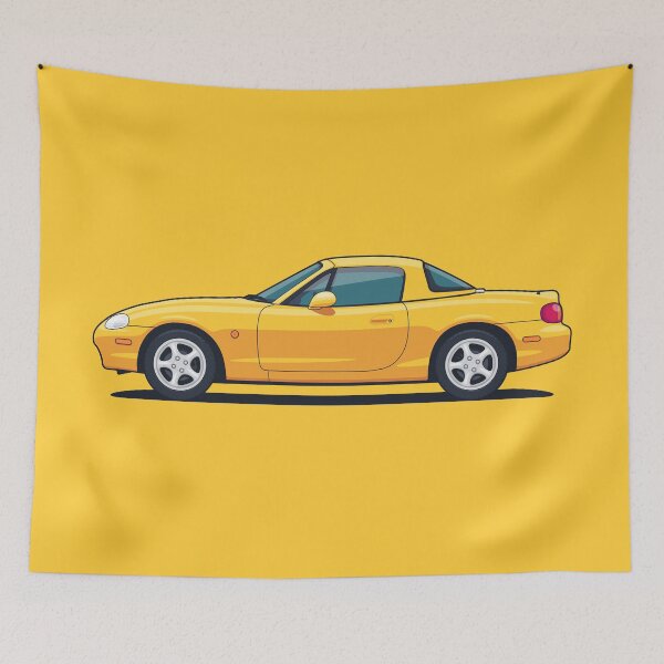 Item preview, MX-5 Hard Top Yellow designed and sold by VoodooCircus.