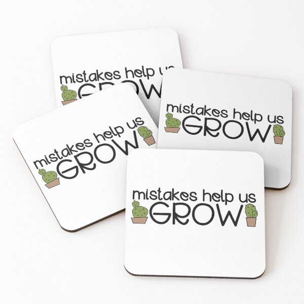 Item preview, Mistakes Help Us Grow designed and sold by Julia Masur.