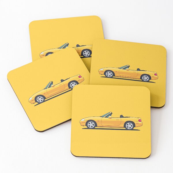 Item preview, MX-5 Roadster Yellow designed and sold by VoodooCircus.