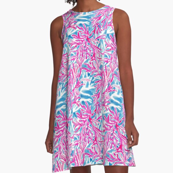 lilly pulitzer print A-Line Dress