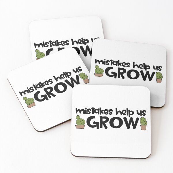 Item preview, Mistakes Help Us Grow designed and sold by Julia Masur.