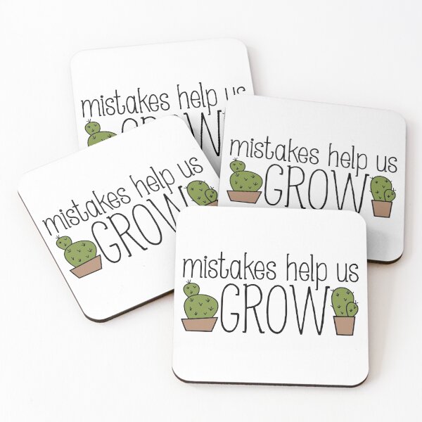 Item preview, Mistakes Help Us Grow designed and sold by Julia Masur.