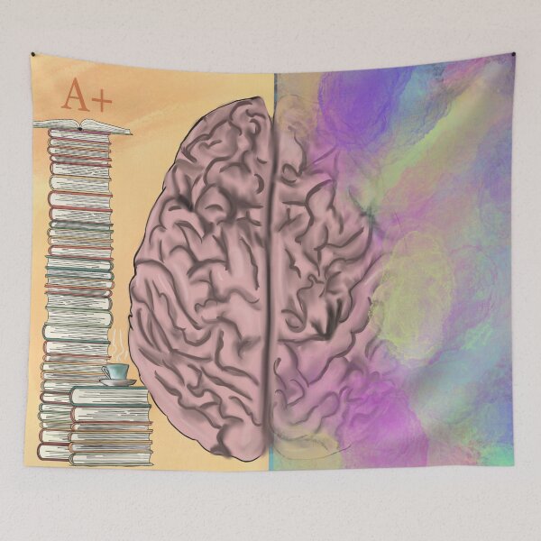 Item preview, left brain right brain designed and sold by anaboo21.
