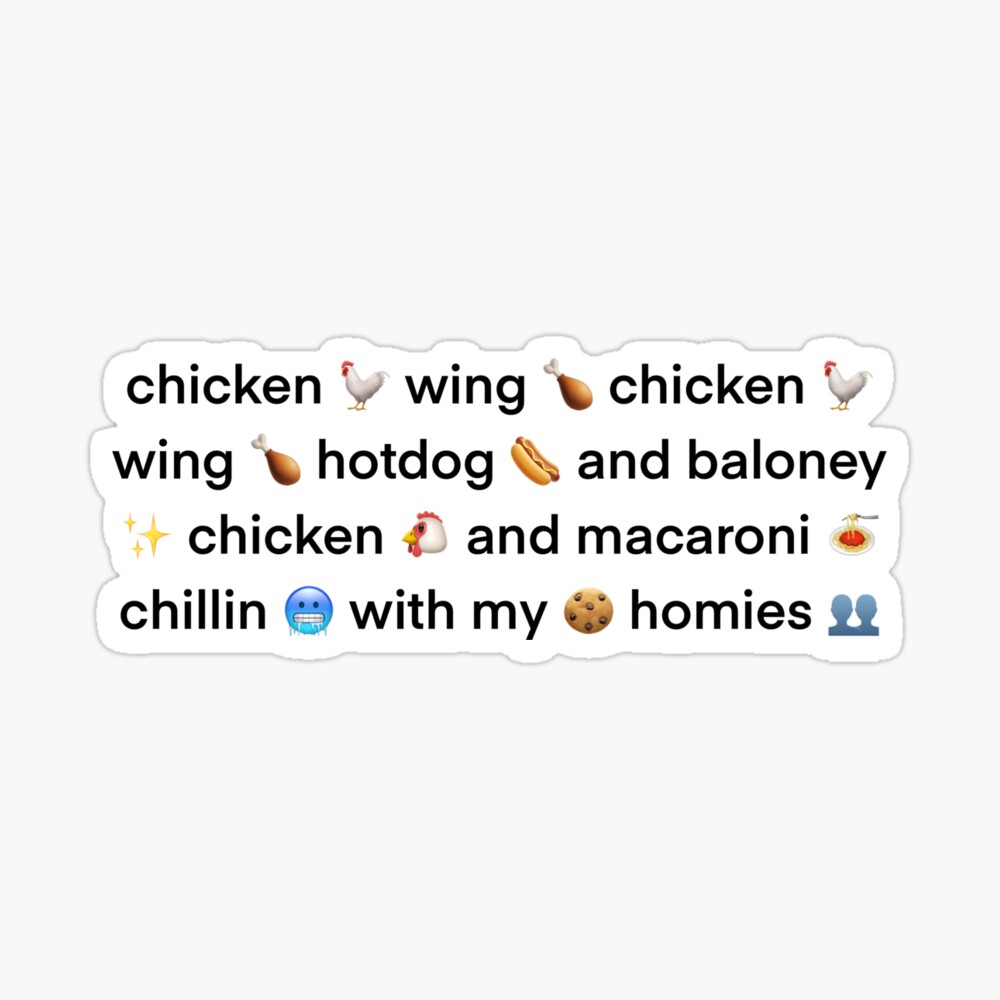 Chicken Wing Chicken Wing Hotdog And Baloney Greeting Card By Ashlyngawel Redbubble