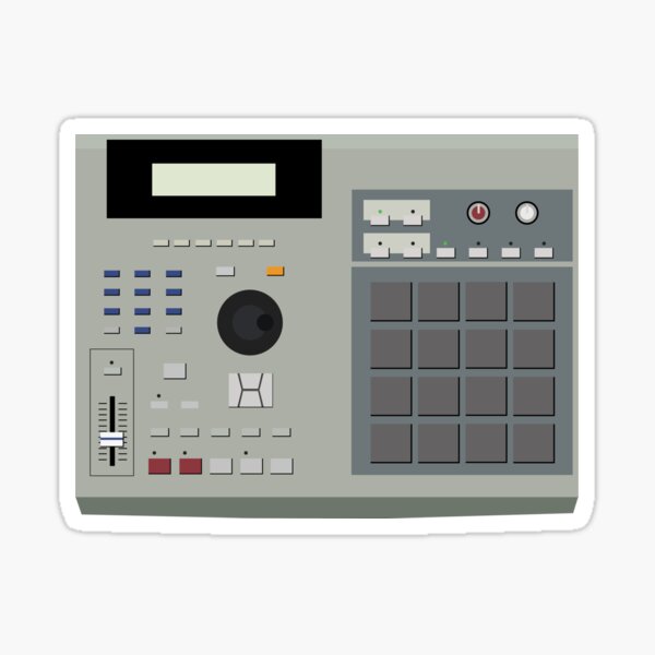 MPC 2000xl - Producer Life Gear - Iconic Beat Machine Series #25 (No Text) Sticker