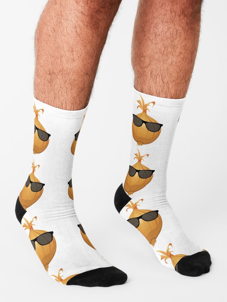 "Cool Onion" Socks for Sale by laughoutloud Redbubble